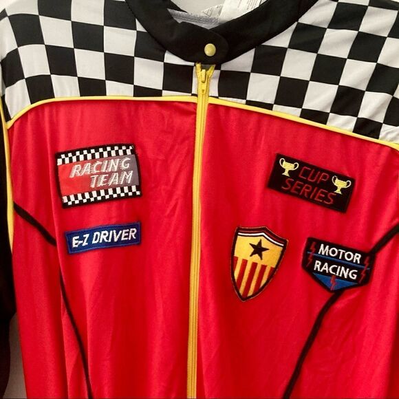 NWOT Adult’s M Racy Driver Halloween Costume - Picture 9 of 12